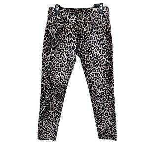 Rag and Bone snow leopard boyfriend jeans size 26